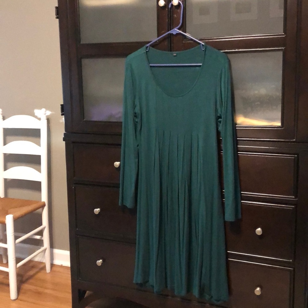 Turquoise dress
